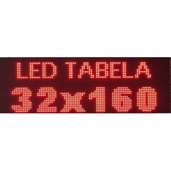 led tabela 32cmx160cm
